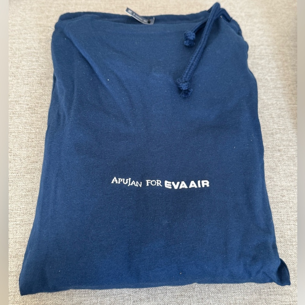 Apujan x EVA Air Pajama Set in Royal Navy Size M - Picture 3 of 4